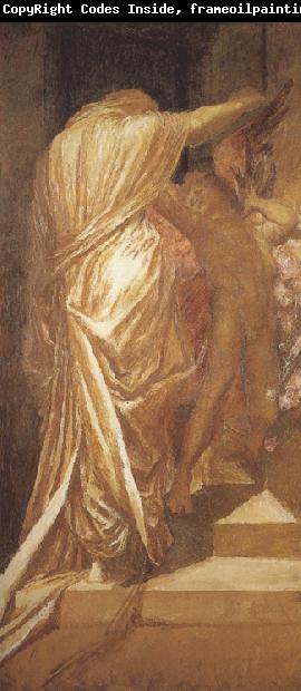 george frederic watts,o.m.,r.a. A Study for Love and Death (mk37)